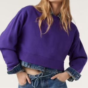 BA&SH Daisy Short Sweatshirt